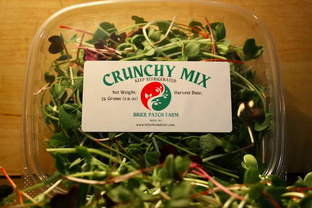 Brier Patch Crunchy Mix Microgreens Clamshell