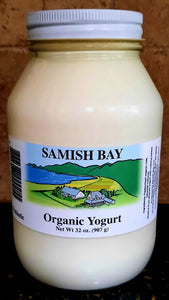 Samish Bay Organic Yogurt 32oz