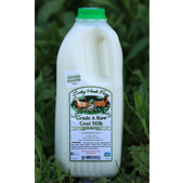 Lucky Hook Grass-fed Raw Goat Milk 1/2 Gallon
