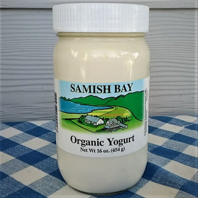 Samish Bay Organic Yogurt 16oz