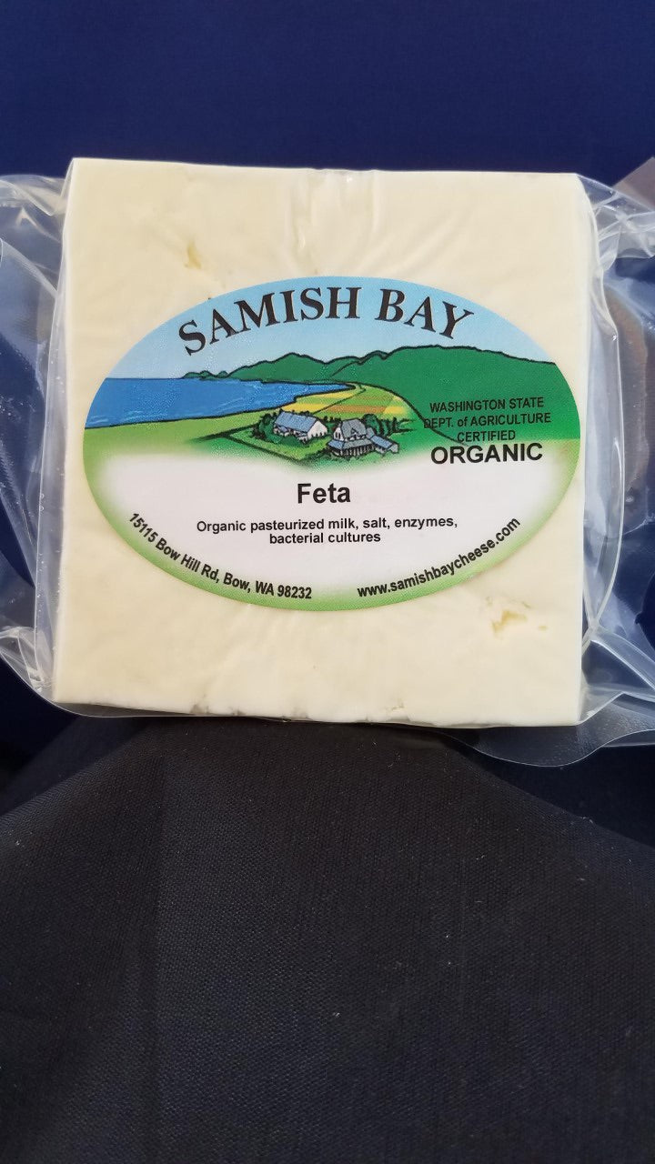Samish Bay Organic Feta Cheese 1/3 lb
