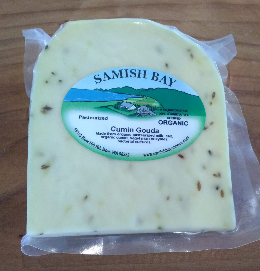 Samish Bay Cumin Gouda Cheese 1/3lb