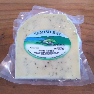 Samish Bay Nettle Gouda Cheese 1/3lb