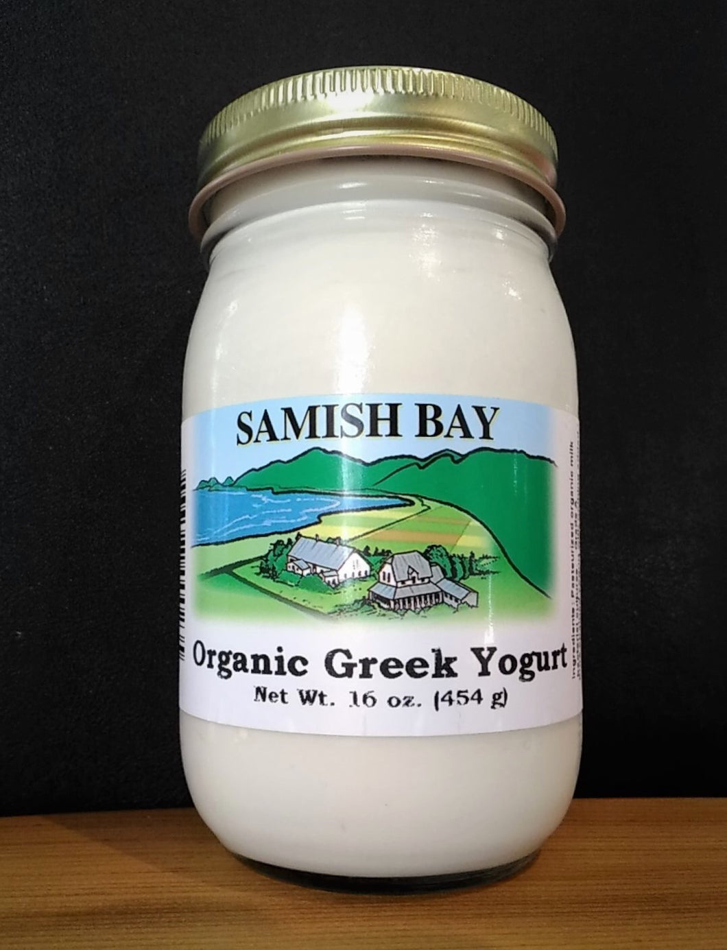 Samish Bay Organic Greek Yogurt 16oz